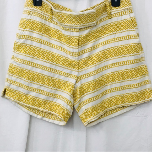 LOFT Pants - 3/$25 100% Loft Cotton Aztec Print Shorts (B1)